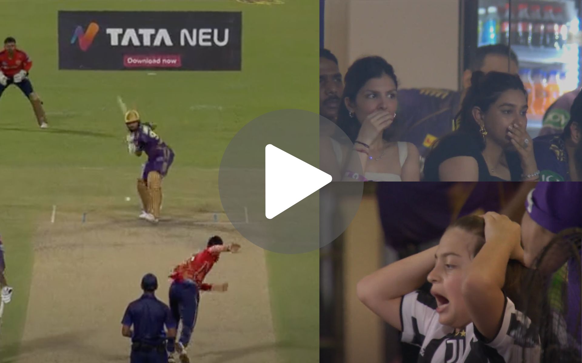 [Watch] KKR FanGirls 'Heartbroken' As Arshdeep-Rabada Trap Shreyas Iyer Down